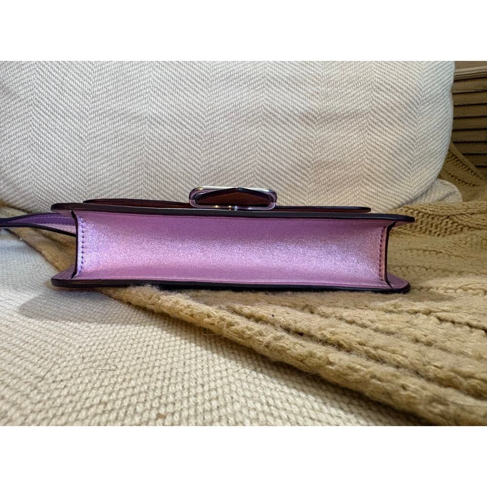 Coach Morgan Crossbody - Metallic Lilac - CO984 - Picture 6 of 12